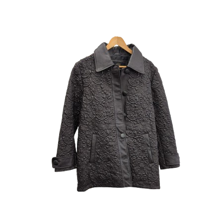 Embossed Leather Jacket