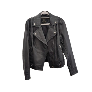 Cropped Leather Jacket